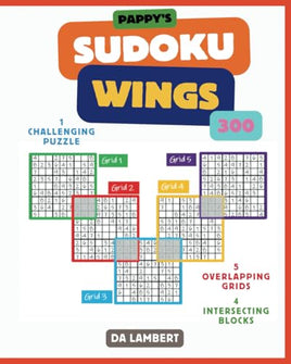 Pappy's Sudoku Wings: Unique Overlapping Sudoku Grids