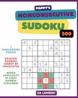 Pappy's Nonconsecutive Sudoku: A Fresh Take on Sudoku Puzzles