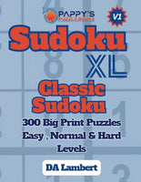 Sudoku XL - Volume 1: Classic Sudoku Puzzles With Big Print