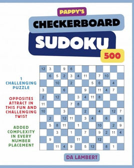 Pappy's Checkerboard Sudoku: Puzzles Where Opposites Attract