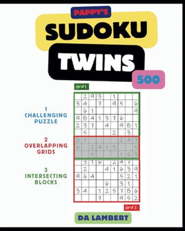 Pappy's Sudoku Twins: 500 Unique and Challenging Puzzles