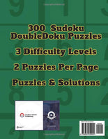 Sudoku XL Volume 6: Sudoku DoubleDoku Puzzles With Big Print