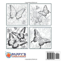 Mindful Art Therapy - Butterflies: An Adult & Teen Coloring Book