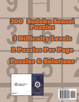 Sudoku XL Volume 5: Sudoku Sensei Puzzles With Big Print