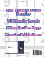 Sudoku XL Volume 4: Sudoku Twins Puzzles With Big Print