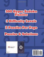 Sudoku XL Volume 3: Hyper Sudoku Puzzles With Big Print