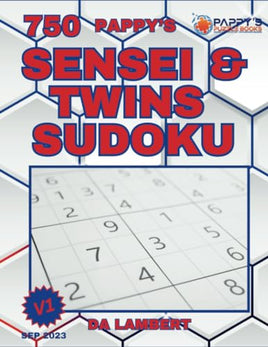 Pappy's 750 Sensei & Twins Sudoku: Volume 1