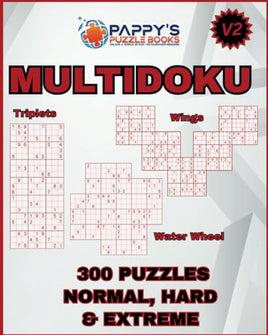 Pappy's MultiDokus: Vol 2 - Triplets, WaterWheel & WingDoku