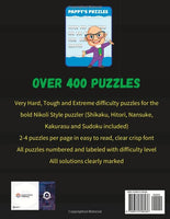 Pappy's Nikoli Style Puzzle Book (over 425 puzzles): Adult Logic and Math Puzzles - Volume 3