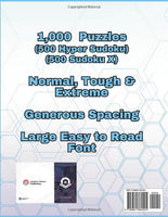 Pappy's 1000 Hyper-X Sudoku Puzzles: Volume 1
