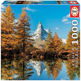 Puzzel Educa Mont Cervin Autumn 1000 Onderdelen