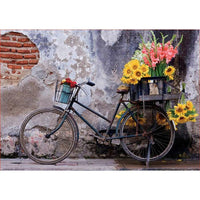 Puzle un domino komplekts Educa Flower Bike (500 pcs)