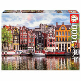 Puzle un domino komplekts Educa Amsterdam 1000 pcs