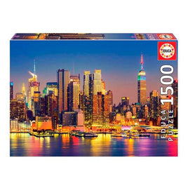 Puzle un domino komplekts Manhattan Educa (1500 pcs)