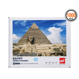 Puzle un domino komplekts Egypt Gizeh Pyramid 1000 pcs