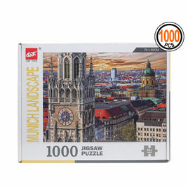 Puzle un domino komplekts Munich Landscape 1000 pcs