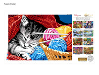 Kitty Snooze Jigsaw Puzzles 1000 Piece