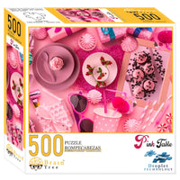 Pink Table Jigsaw Puzzles 500 Piece
