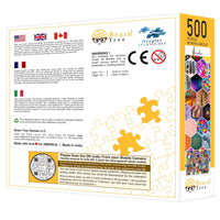 Seamless 500 Pieces Jigsaw Puzzles