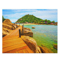 Jigsaw Puzzle, Boardwalk on the Beach Puzzle