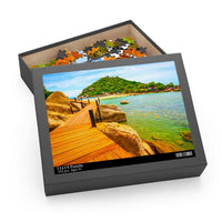 Jigsaw Puzzle, Boardwalk on the Beach Puzzle