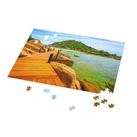 Jigsaw Puzzle, Boardwalk on the Beach Puzzle