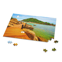 Jigsaw Puzzle, Boardwalk on the Beach Puzzle