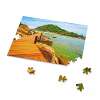 Jigsaw Puzzle, Boardwalk on the Beach Puzzle