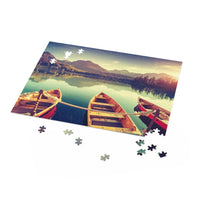 Jigsaw Puzzle, Cozy River Nature Landscape