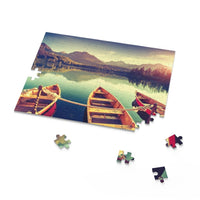 Jigsaw Puzzle, Cozy River Nature Landscape