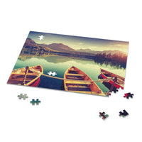 Jigsaw Puzzle, Cozy River Nature Landscape