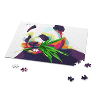 Jigsaw Puzzle, Colorful Pop Art Panda